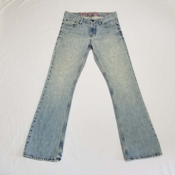 Mossimo Supply Co. Blue Jeans Men's 30x 32 Boot Cut (32x31) - Read all notes! - Picture 1 of 11